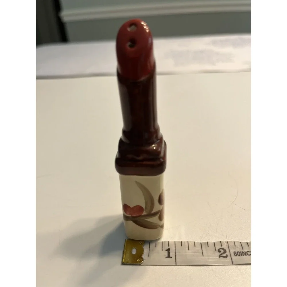Vintage Vogue Collection Salt & Pepper Shaker Lipstick and Nail Polish